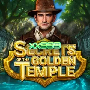 Secrets of the Golden Temple slot game interface featuring golden temple aesthetic